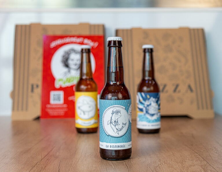 Bière ambrée « La Distinguée